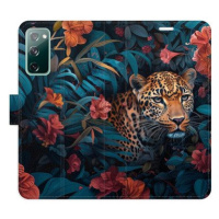 iSaprio Flip pouzdro Flower Jaguar 02 pro Samsung Galaxy S20 FE