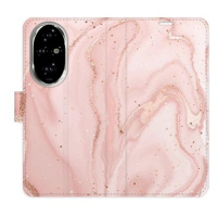 iSaprio Flip pouzdro RoseGold Marble pro Honor 200 Pro