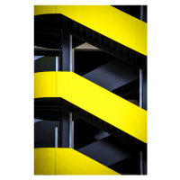 Fotografie Yellow Stairs, Linda Wride, 26.7 × 40 cm