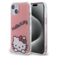 Hello Kitty IML Daydreaming Logo Kryt iPhone 13 růžový