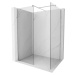 MEXEN/S Kioto Sprchová zástěna Walk-in 160 x 85 cm, transparent, chrom 800-160-202-01-00-085