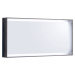 Geberit Citterio - Zrcadlo 1184x584 mm s LED osvětlením, šedohnědý dub 500.570.JJ.1