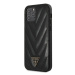 Guess GUHCP12LPUVQTMLBK hard silikonové pouzdro iPhone 12 Pro MAX 6.7" black V-Quilted Collectio