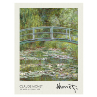 Obrazová reprodukce The Water Lily Pond (1899), Claude Monet, 30 × 40 cm