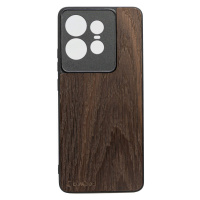 Dřevěné Pouzdro Bewood pro Motorola Edge 50 Pro Dub Uzený