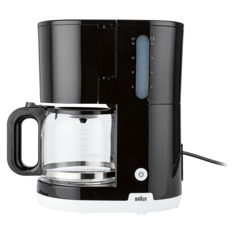Kávovar na překapávanou kávu Braun KF1100BK / 1000 W / 1,38 l / černá
