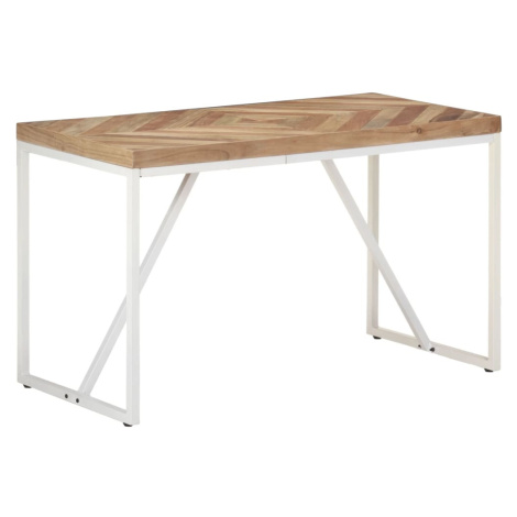 vidaXL Jídelní stůl 120 x 60 x 76 cm masivní akácie a mangovník