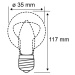 Paulmann Paulmann LED žárovka-svíčka E14 5W dim to warm