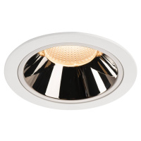 SLV BIG WHITE NUMINOS DL XL vnitřní LED zápustné stropní svítidlo bílá/chrom 2700 K 20° 1003999