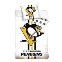 Chanar Hokejové povlečení NHL Pittsburgh Penguins White