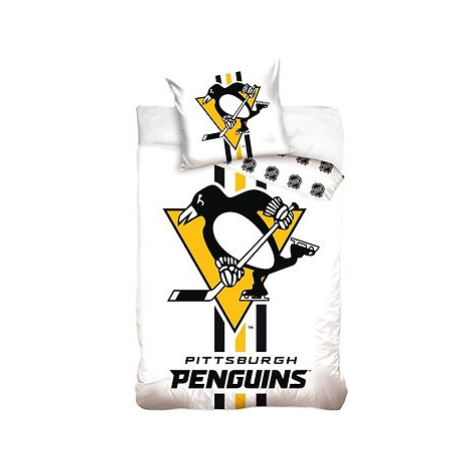 Chanar Hokejové povlečení NHL Pittsburgh Penguins White