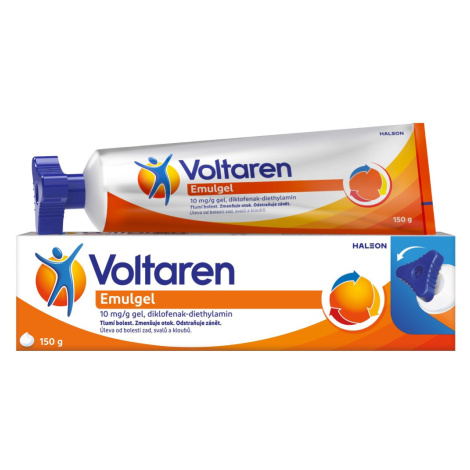 Voltaren Emulgel 10 mg/g gel 150 g