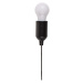 Popron.cz Lampa s LED diodou, nostalgická žárovka, cca 16 cm,
