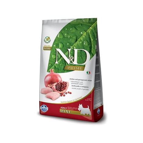 N&D PRIME grain free dog adult mini chicken & pomegranate 2,5 kg