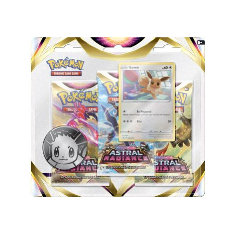 Pokémon TCG: SWSH10 Astral Radiance - 3 Blister Booster Sylveo