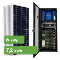 Ecoprodukt Hybrid Victron 6,5kWp 7,2kWh 3-fáz RACK předpřipravený solární systém