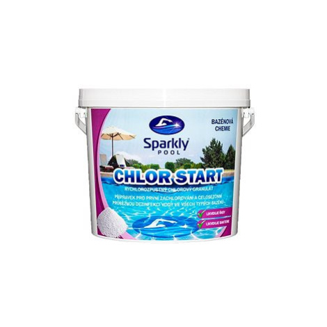 Sparkly POOL Chlor start 3 kg