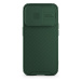 Spello odolný magnetický kryt s ochranou čoček fotoaparátu pro iPhone 15 Pro zelený