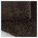 Kusový koberec Fluffy Shaggy 3500 brown 240x340 cm