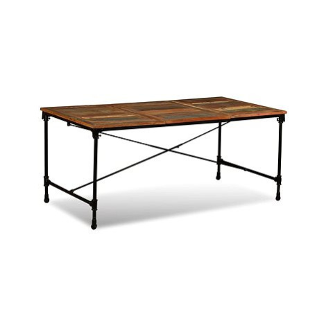 Jídelní stůl z masivního recyklovaného dřeva 180 cm 243995 SHUMEE