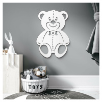 Dřevěná dekorace do dětského pokoje - Medvídek