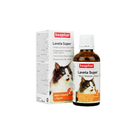 Beaphar Laveta Super vitamíny vyživující srst kočka 50ml