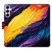 iSaprio flip pouzdro Fire Paint pro Samsung Galaxy A14 / A14 5G