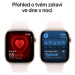 Apple Watch Series 10 42mm Růžově zlatý hliník se světle ruměnným sportovním řemínkem M/L