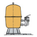 AstralPool filtrační zařízení - Dělený Kit 400, 6 m3/h, 230 V, 6-ti cest. boč. ventil, čerp. Pre