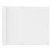 Balkónová zástěna bílá 75×500 cm oxfordská látka 134890