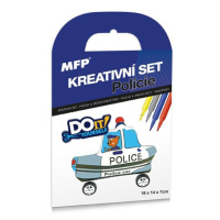 MFP - Kreativní set - Policie - nafukovací auto