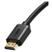 Baseus 2x kabel HDMI 2.0 4K 60Hz, 3D, HDR, 18Gbps, 2m (černý)