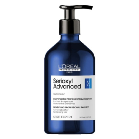 L&#039;Oréal Serioxyl Advanced Shampoo for Thinning hair - objemový šampon na řídnoucí vlasy 500