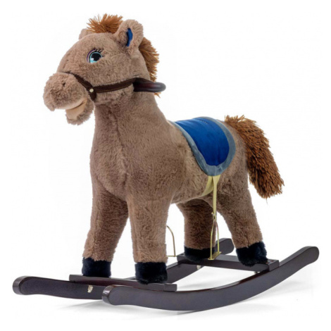 Milly Mally kůň houpací coffee