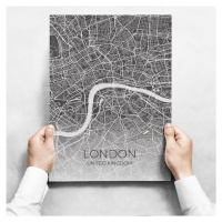 Sada obrazů - Map Of London