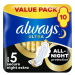 Always 5 Secure Night Extra Protection vložky 10 ks