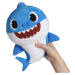 Baby Shark plyšový na baterie se zvukem- modrý