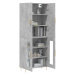 vidaXL Skříň highboard betonově šedá 69,5x34x180 cm kompozitní dřevo