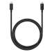 Satechi Thunderbolt 4 Pro Braided Cable 1m (PD240W,40Gpbs data,8K resolution) - Black