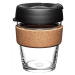 KEEPCUP Hrnek KeepCup Hrnek Brew Cork Black M 340 ml Černá