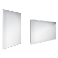 Zrcadlo bez vypínače Nimco 70x50 cm hliník ZP 9001