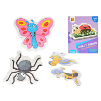 MIKRO TRADING - Puzzle dětské Hmyz 15-dílků