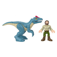 Fisher price imaginext allosaurus s figurkou, mattel gkm66