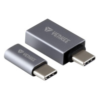 Adaptér YENKEE YTC 021 USB C na Micro USB,USB A