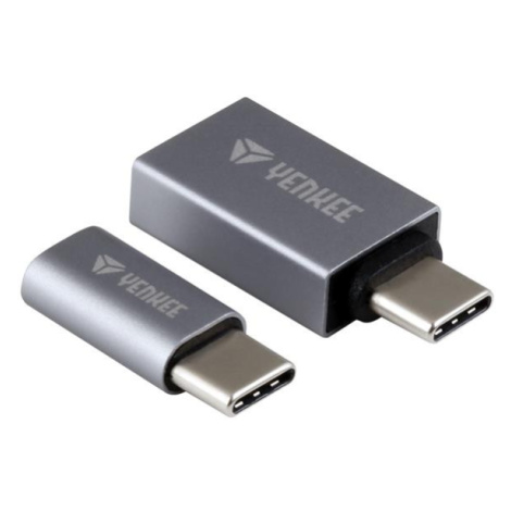 Adaptér YENKEE YTC 021 USB C na Micro USB,USB A