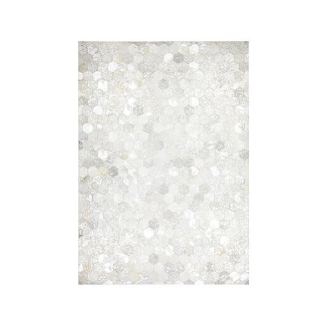 Kusový koberec Spark 210 šedá / stříbrná 160 x 230 cm