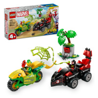 LEGO LEGO® Marvel 11198 Spin, Electro a honička s dinosauřím vozidlem