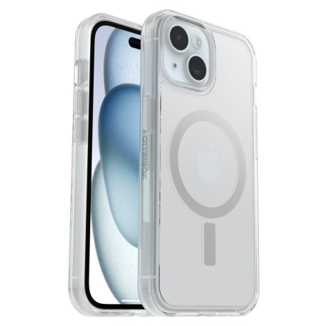 OtterBox Symmetry Clear MagSafe pouzdro pro Apple iPhone 15/14/13 čiré