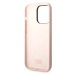 Zadní kryt Karl Lagerfeld Liquid Silicone Ikonik NFT pro Apple iPhone 15 Pro, pink