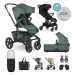 EASYWALKER Kočárek kombinovaný Jimmey Pine Green XXL RWS + Jackey Shadow Black